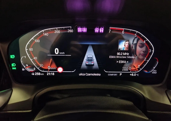 BMW Seria 3 cena 139999 przebieg: 82105, rok produkcji 2019 z Góra małe 596